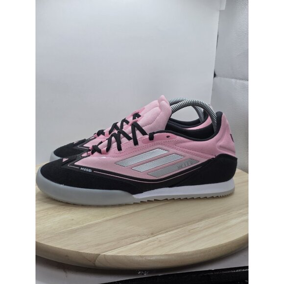 Adidas Messi F50 Freestyle Women's 9 Inter Miami CF IH8360 Pink Black White NEW - Picture 1 of 9